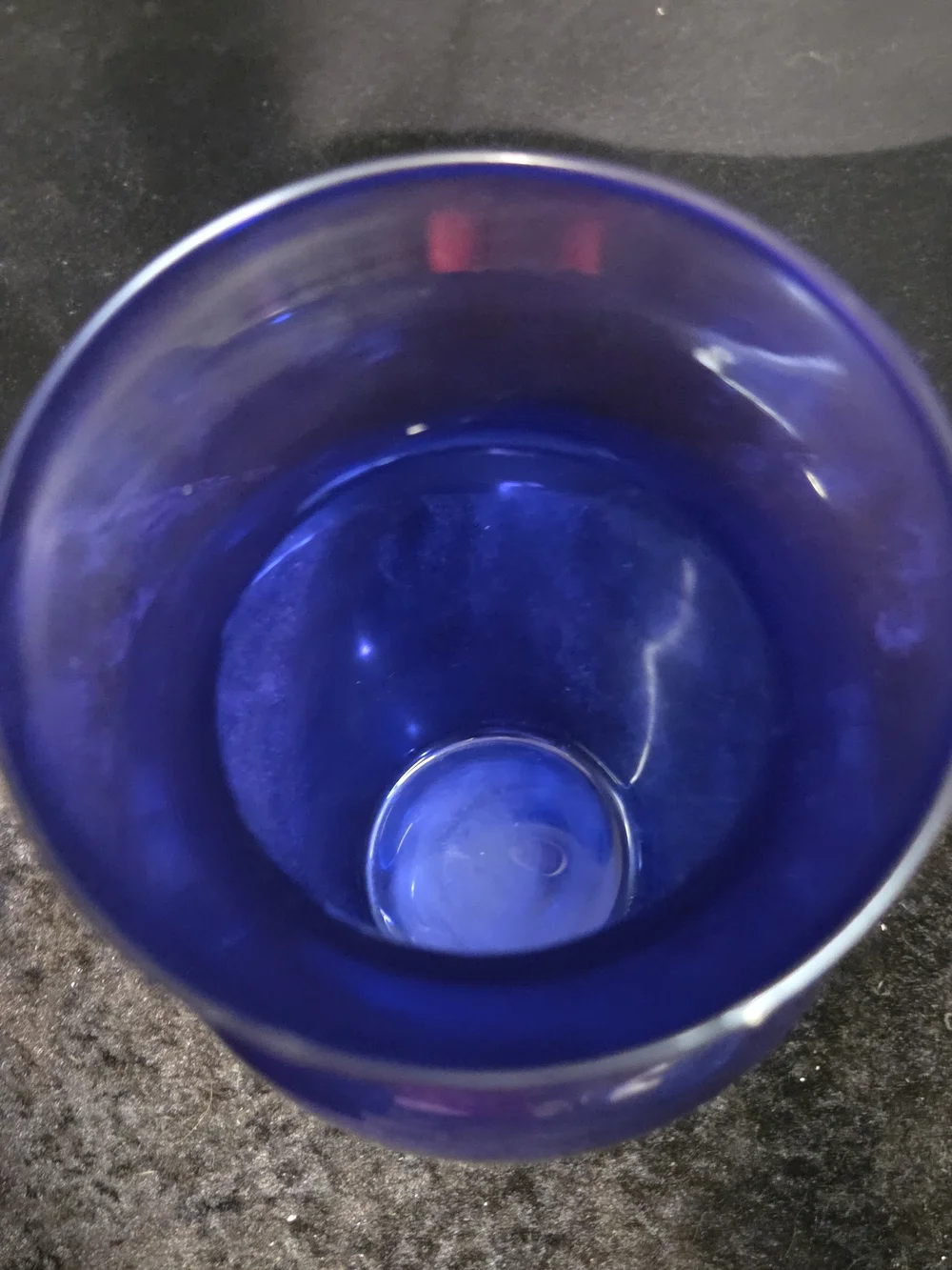 VINTAGE INDIANA GLASS Cobalt Blue  8